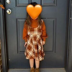 Handmade Pinafore / Dress set